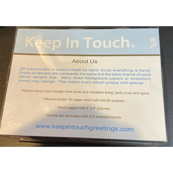 Bat Mitzvah Photo Album Mazal Tov Jewish Torah Star Of David USA NEW Gift - Picture 2 of 2